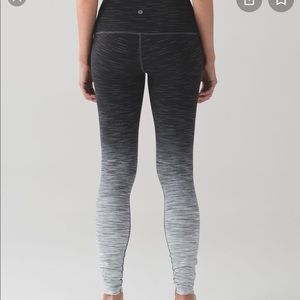 Lululemon Ombré Wunder Under High Rise Legging